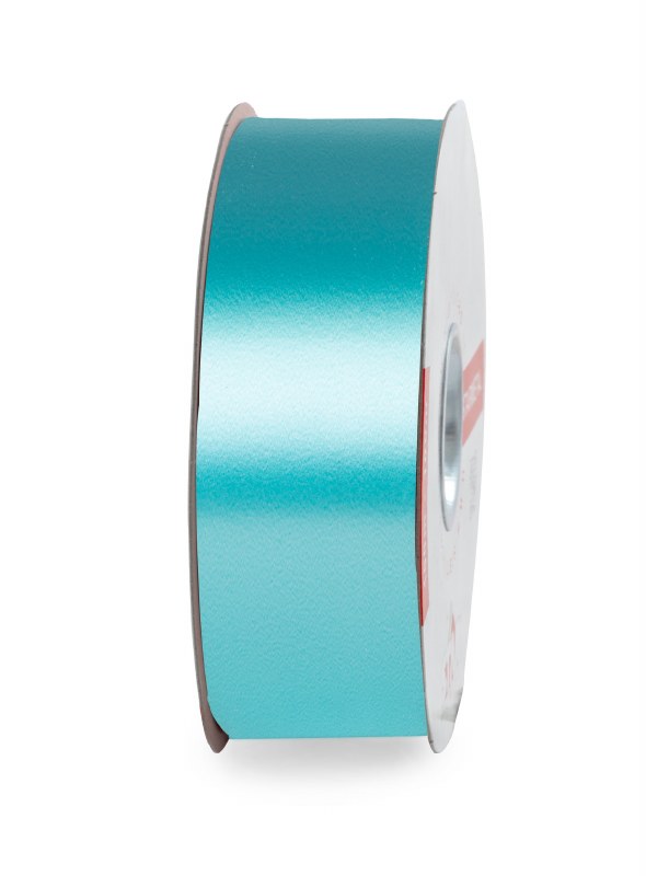 Picture of Aqua florist polytie ribbon,100yds-P189
